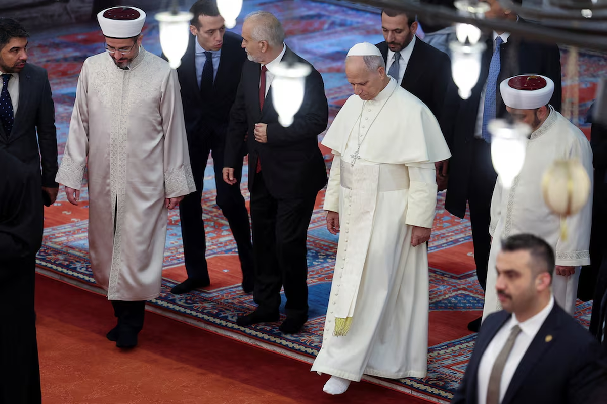 نماز پاپ‌ها در مسجد / نگاهی تحلیلی به حضور سه پاپ در مسجد سلطان احمد استانبول + تصاویر