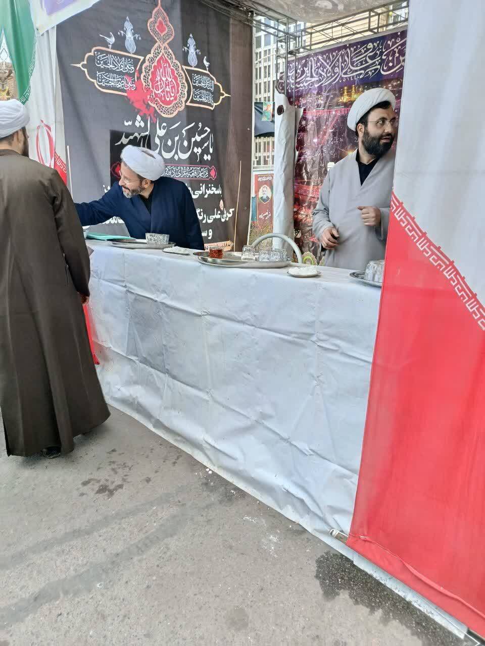 آماده‌سازی موکب حوزه علمیه طالبیه تبریز به همت بسیجیان اساتید و طلاب+ تصاویر