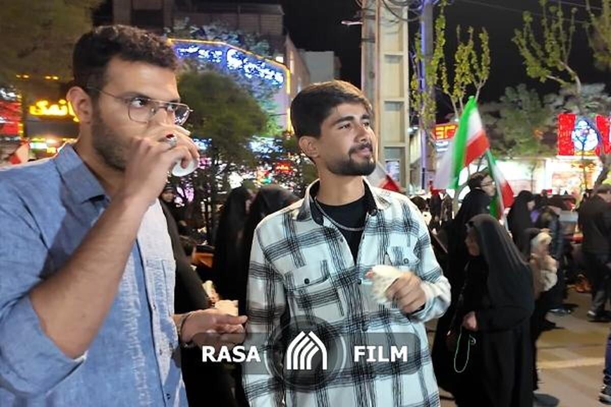 گزارش میدانی | چای نذری در مسیر اقتدار؛ از امنیت کامل تا پذیرایی گرم مردمی