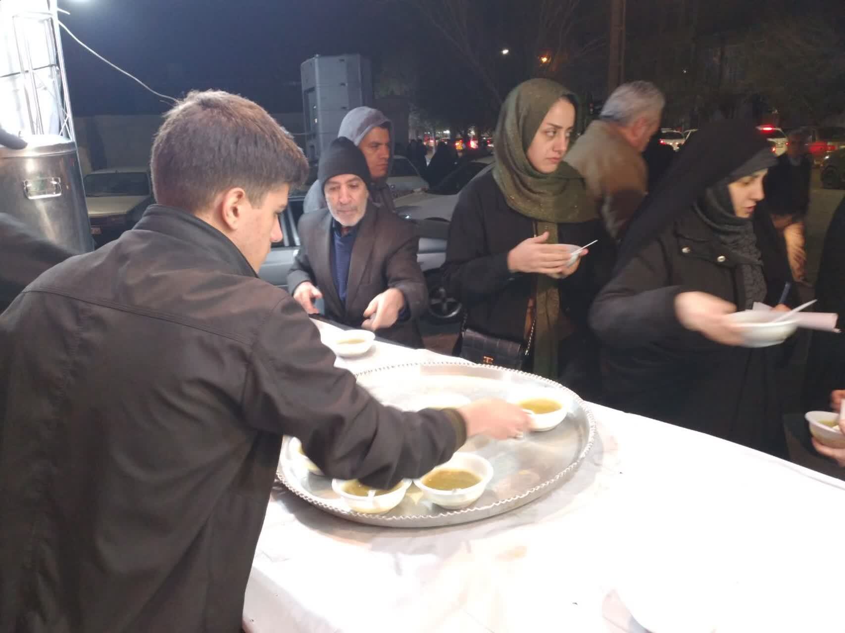 برپایی موکب «سیدالشهدای انقلاب» توسط طلاب مدرسه علمیه امیرالمؤمنین+ تصاویر