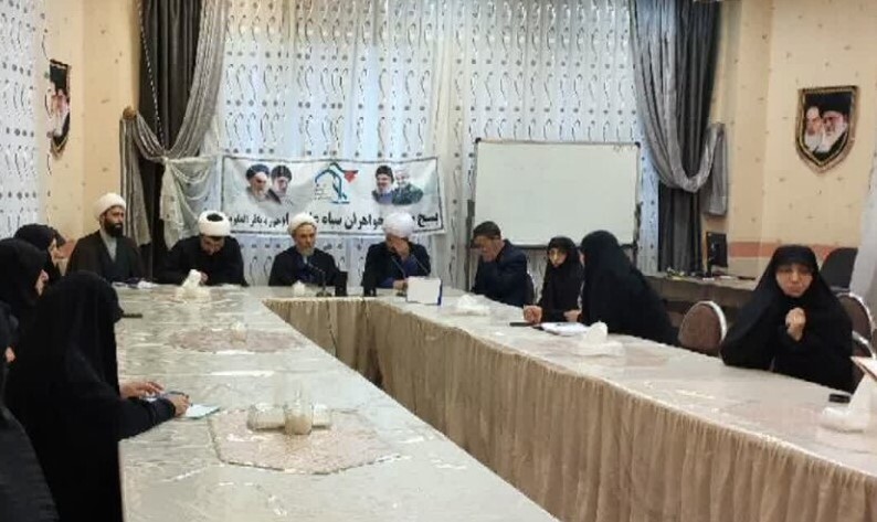 بازدید رئیس سازمان بسیج طلاب و روحانیون کشور از بسیج طلاب خواهران استان+ تصاویر