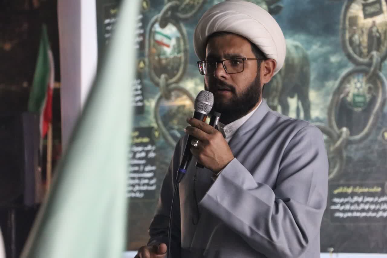نمایشگاهی با موضوع «همانی وهابیت و داعش با صهیونیسم» در موکب سراج منیر