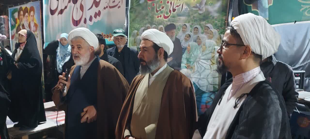 بازدید مدیر حوزه‌های علمیه خواهران آذربایجان شرقی از موکب مدرسه الزهرا+ تصاویر