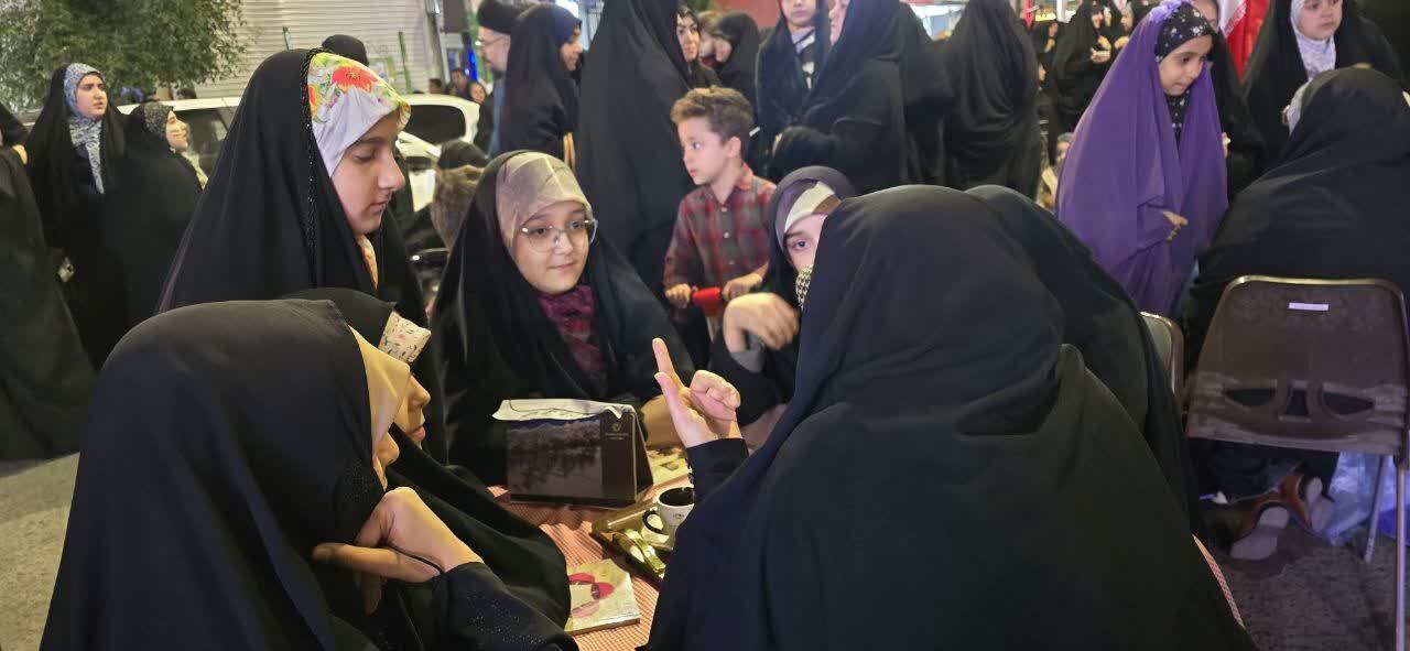 بازدید رئیس سازمان تبلیغات اسلامی بناب از برنامه‌های موکب حوزه علمیه خواهران+ تصاویر