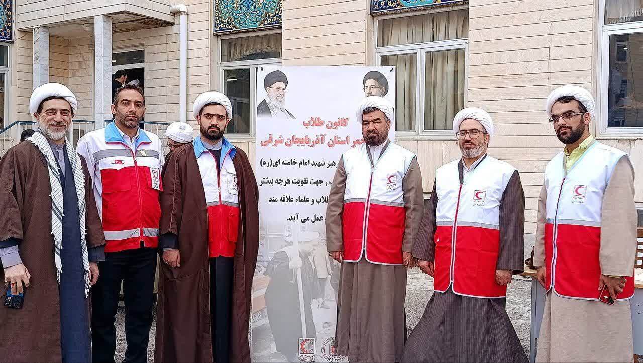 برپایی ایستگاه غربالگری سلامت در حوزه علمیه حضرت ولی‌عصر+ تصاویر