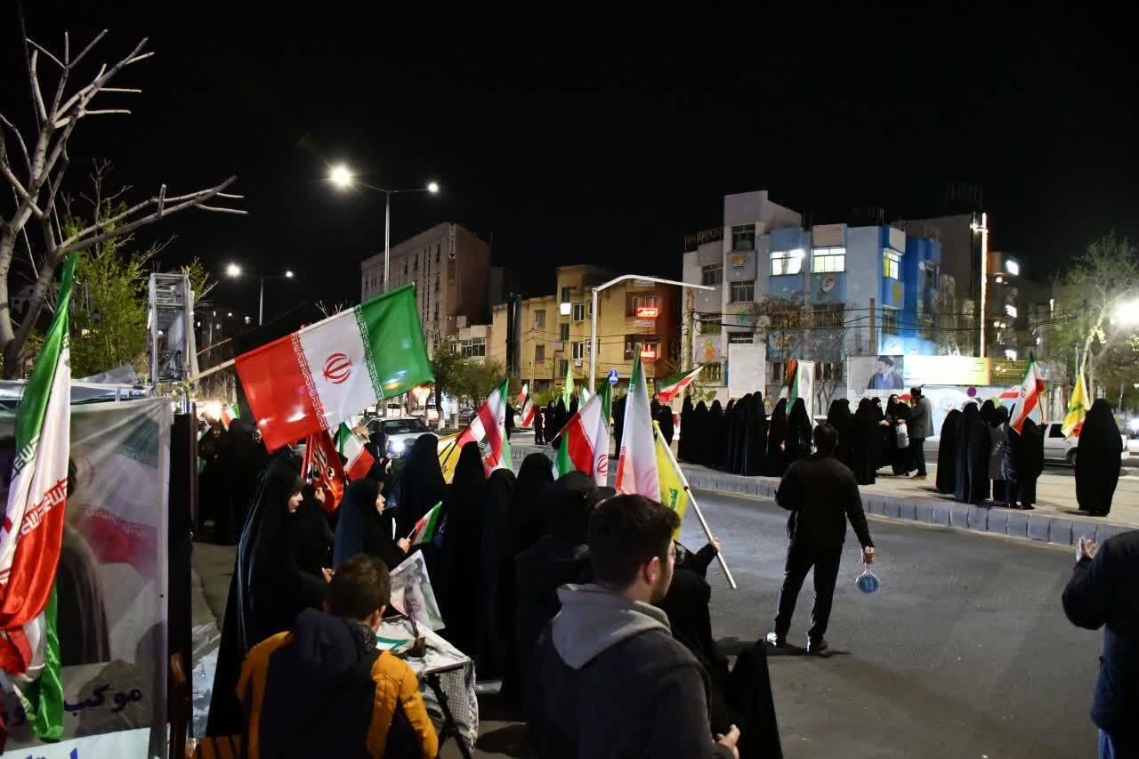 ادامه فعالیت موکب حوزه‌های علمیه خواهران از آغاز جنگ تاکنون+ تصاویر