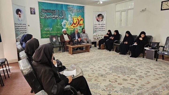 تبلیغ «غدیر» در میانه جنگ تمدنی؛ انقلاب اسلامی در امتداد ولایت امیرالمومنین بود تبلیغ «غدیر» در میانه جنگ تمدنی؛ انقلاب اسلامی در امتداد ولایت امیرالمومنین بود