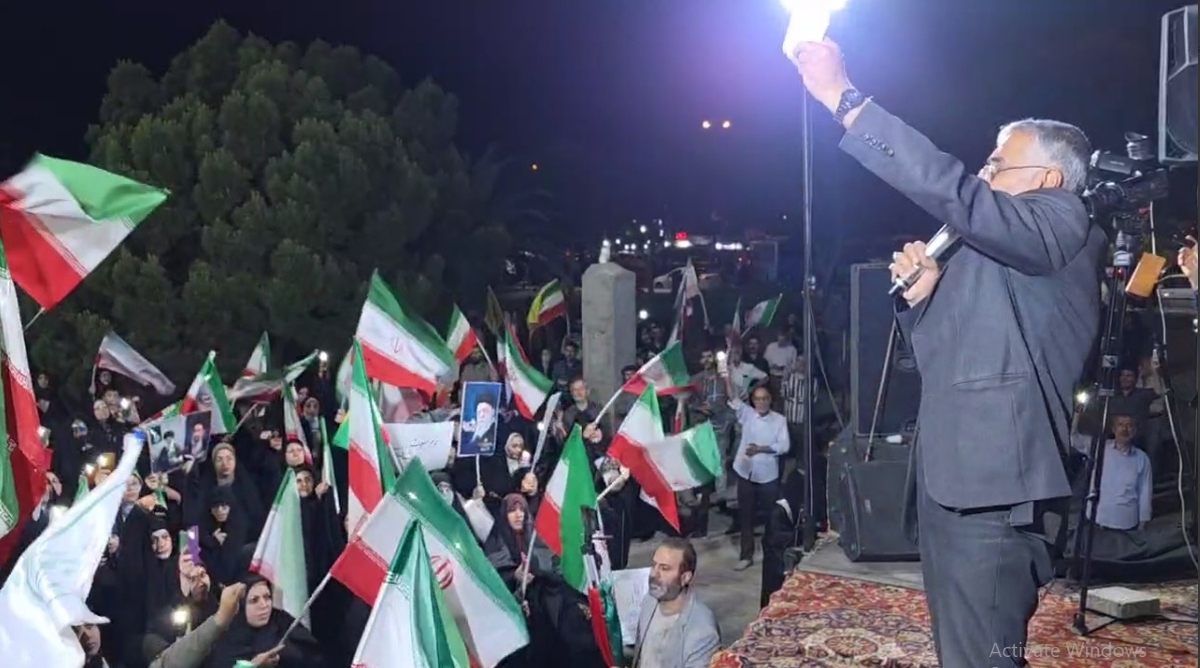 هشتاد و سومین حضور مردم کاشان در میدان امام خامنه‌ای + فیلم