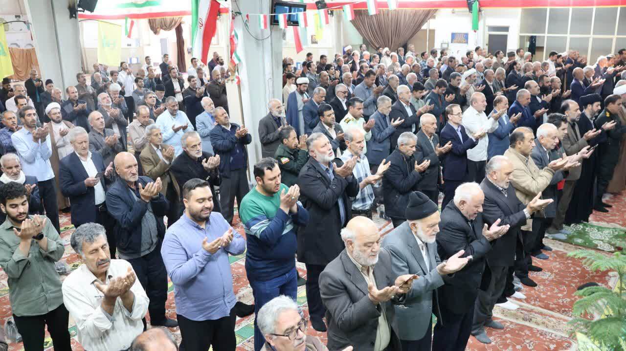 اقامه باشکوه نماز عید قربان در مرند به امامت آیت‌الله پورمحمدی+ تصاویر