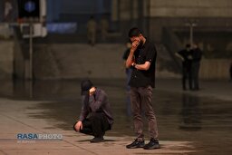 حال و هوای مصلی تهران ساعتی پیش از ورود پیکر مطهر رهبر شهید انقلاب
