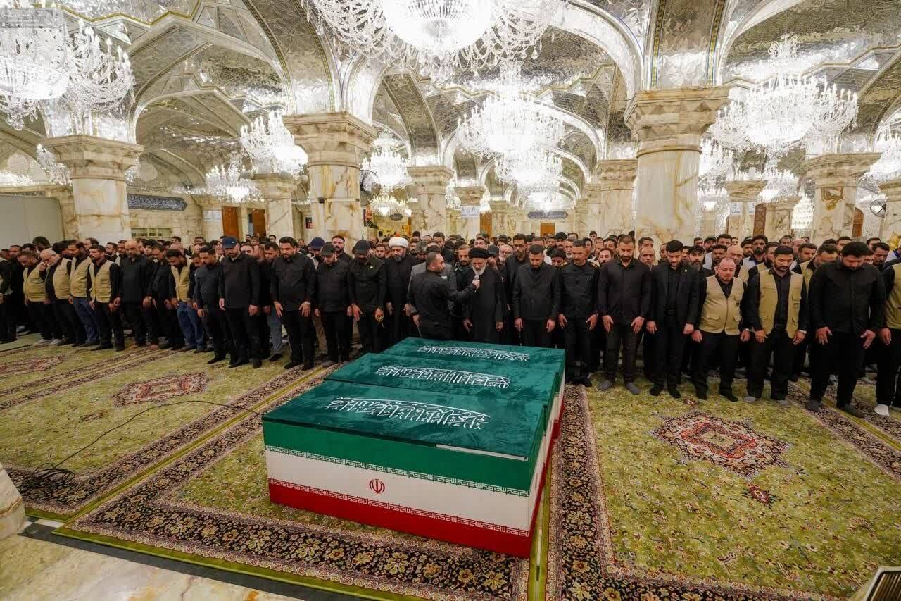 نجف اشرف و کربلای معلی در سوگِ «قائد شهید امت»؛ تجلی وحدت ناگسستنی ایران و عراق نجف اشرف و کربلای معلی در سوگِ «قائد شهید امت»؛ تجلی وحدت ناگسستنی ایران و عراق
