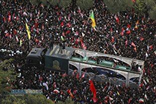 قیام خراسان در تشییع میلیونی رهبر شهید انقلاب اسلامی