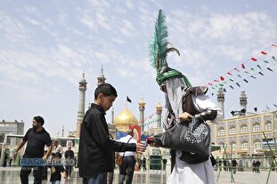 حال و هوای حرم کریمه اهل‌بیت (س) در روز تاسوعای حسینی