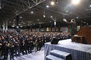 «پنجره»؛ دومین شب مراسم عزاداری ماه محرم در جوار محل عروج ملکوتی قائد شهید انقلاب اسلامی