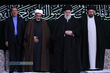 سومین شب عزاداری فاطمیه ۱۴۴۰ در حسینیه امام خمینی با حضور مقام معظم رهبری