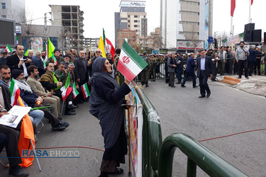 استان مازندران | راهپیمایی ۲۲ بهمن در ساری