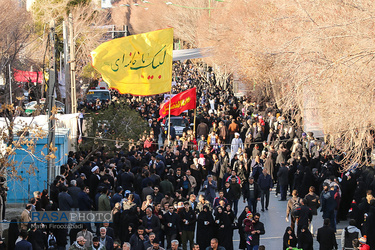 تشییع پیکر شهدای حادثه تروریستی خاش در اصفهان