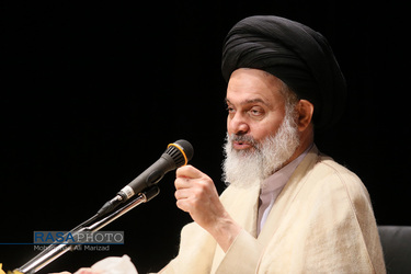 آیت الله حسینی بوشهری | همایش فعالان عفاف و حجاب