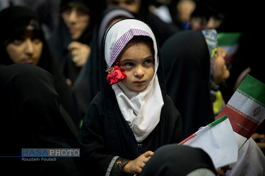 تجمع بزرگ دختران انقلاب در ورزشگاه شهید شیرودی