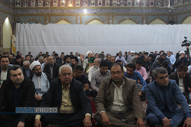 برگزاری مراسم گرامیداشت آیت الله میراحمد تقوی در مسجد اعظم اهواز