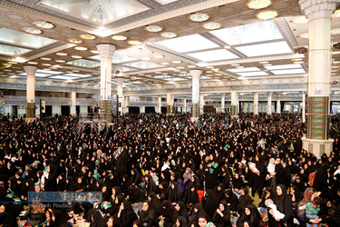 مراسم شیرخوارگان حسینی در مصلی تهران