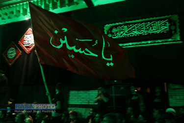 عزاداری دهه اول محرم در حسینیه قماش فروش‌های مشهد