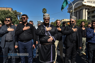 عزاداری روز تاسوعای حسینی در شیراز
