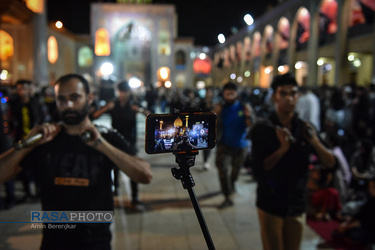 عزاداری شب عاشورای حسینی در شیراز