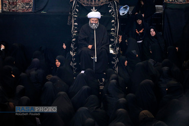 عزاداری حضرت اباعبد الله الحسین (علیه السلام) در حسینیه سادات اخوی تهران