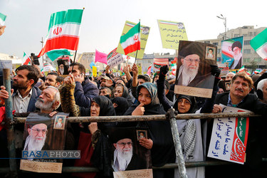 راهپیمایی باشکوه مردم تهران در حمایت از اقتدار و امنیت کشور
