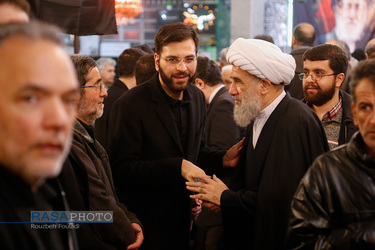 مراسم ترحیم آیت‌الله سیدمحمدمهدی موسوی خلخالی در تهران