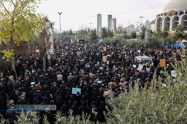 راهپیمایی نماز گزاران تهران در محکومیت به شهادت رساندن سردار حاج قاسم سلیمانی