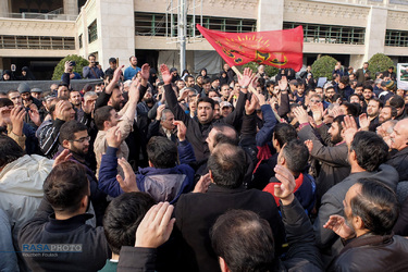 راهپیمایی نماز گزاران تهران در محکومیت به شهادت رساندن سردار حاج قاسم سلیمانی