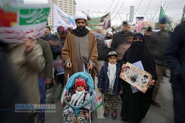 فجر سلیمانی | حضور پر شکوه مردم مشهد در راهپیمایی ۲۲ بهمن