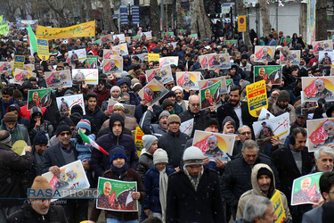 فجر سلیمانی | راهپیمایی ۲۲ بهمن در بجنورد