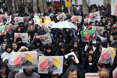 فجر سلیمانی | راهپیمایی ۲۲ بهمن در بجنورد