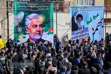 فجر سلیمانی | راهپیمایی پرشور ۲۲ بهمن در شهرکرد