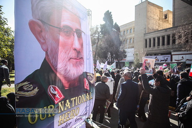 فجر سلیمانی | راهپیمایی با شکوه مردم شیراز در روز ۲۲ بهمن