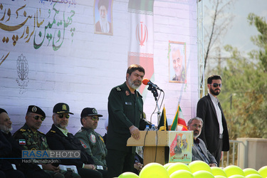 سخنرانی سردار شریف در راهپیمایی ۲۲ بهمن ۱۳۹۸ بیرجند