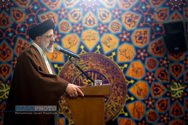 سخنرانی آیت الله رئیسی ریاست قوه قضائیه در راهپیمایی ۲۲ بهمن ۱۳۹۸ مشهد