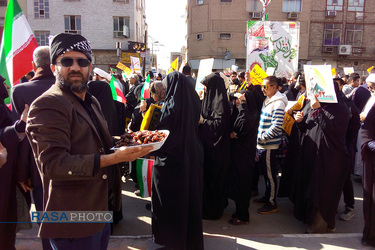 فجر سلیمانی | راهپیمایی مردم اهواز در یوم الله ۲۲ بهمن