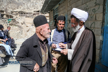 سفر نماینده ولی فقیه در چهارمحال و بختیاری به روستای صالح کوتاه