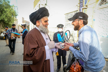 توزیع بسته‌های تبرکی مسجد مقدس جمکران