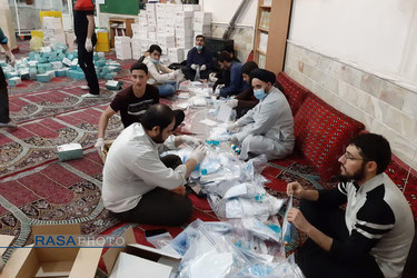 فعالیت گروه جهادی انصارالمهدی (عج) کانون خاتم مسجد خاتم الانبیاء