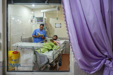 احیا شب بیست و یکم ماه مبارک رمضان در بیمارستان امام رضا (ع) قم