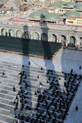 حال و هوای مسجد مقدس جمکران در روز عرفه