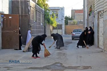 پویش هر کوچه یک حسینیه در بجنورد