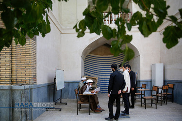 حال و هوای تحصیلی مدرسه علمیه عباسقلی خان مشهد در شرایط کرونایی