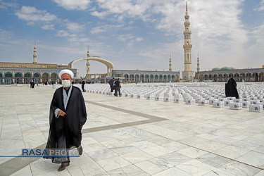 پویش ملی مشق احسان در مسجد مقدس جمکران