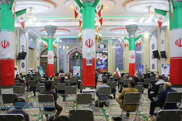 سخنرانی احمد امیرآبادی عضو هیأت رییسه مجلس شورای اسلامی در جشن ویژه دهه فجر